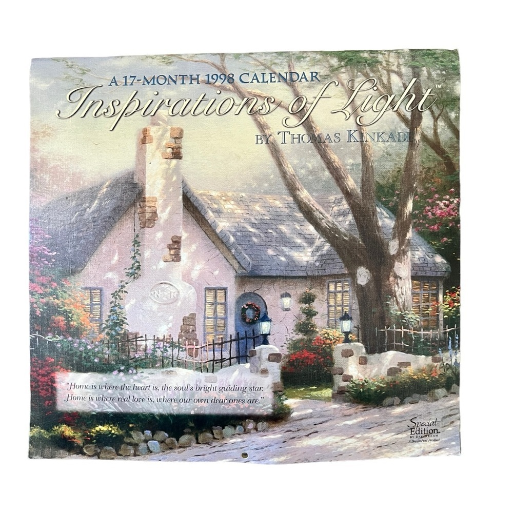 Thomas Kincade Inspirations‎ of Light 1998 Calendar